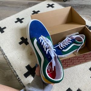 Multi color Vans 7.5